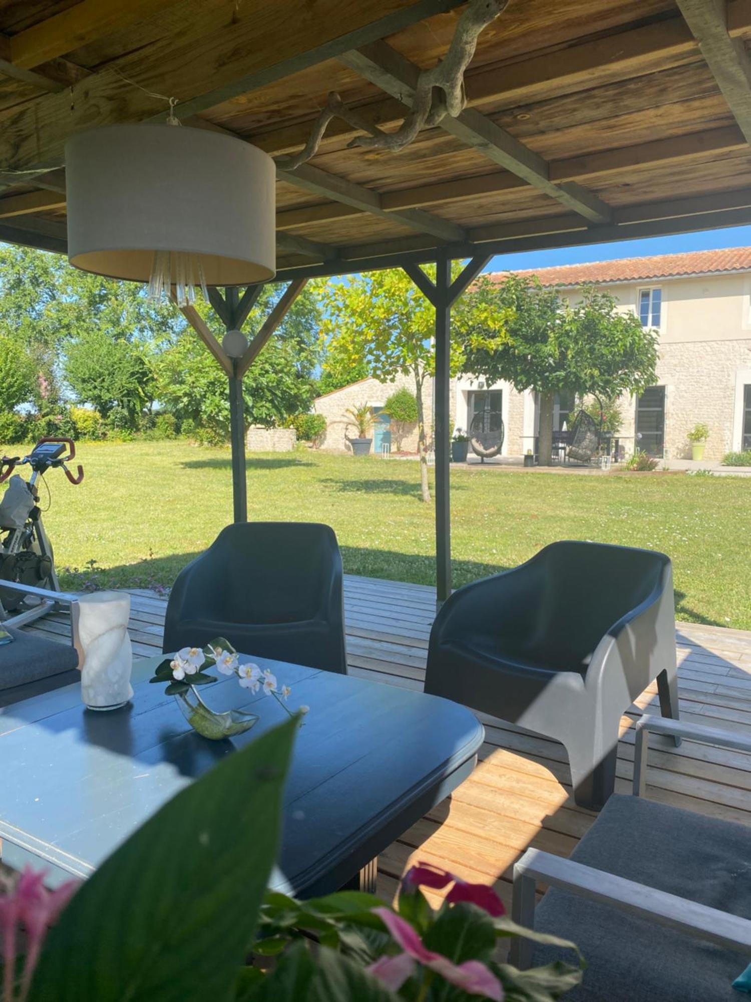 Bed and Breakfast La Chaumeauniere Aigrefeuille-dʼAunis Exterior foto